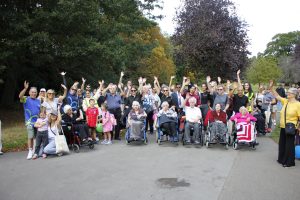 From Home to Home walk participants